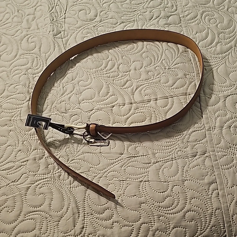 Crown & Ivy Men's Leather Belt